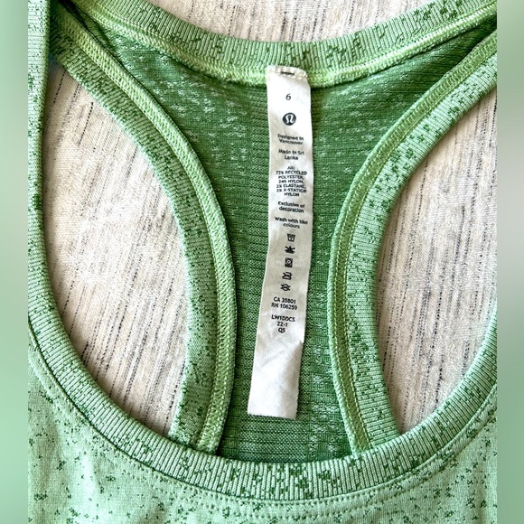 Lululemon swiftly tech racerback tank 2.0, race length - Picture 6 of 9
